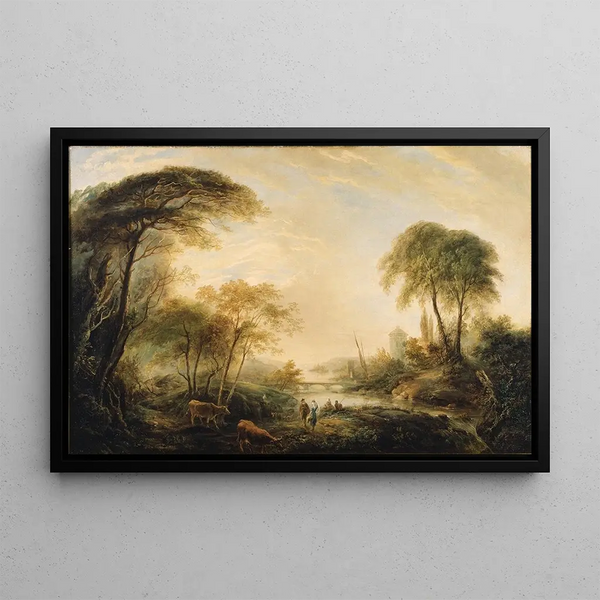 Eko - Julius Kronberg — framed artwork on a wall