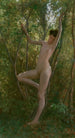 A Woodland Nymph - Julius LeBlanc Stewart — artwork view