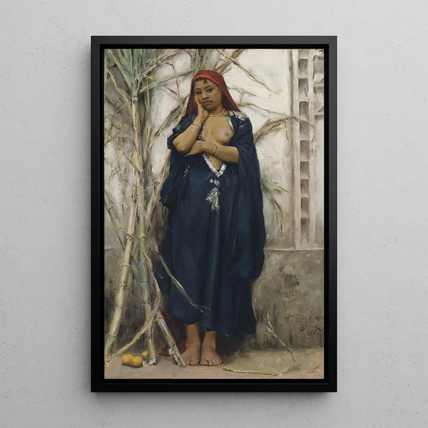 Au Jardin - Julius LeBlanc Stewart — framed artwork on a wall