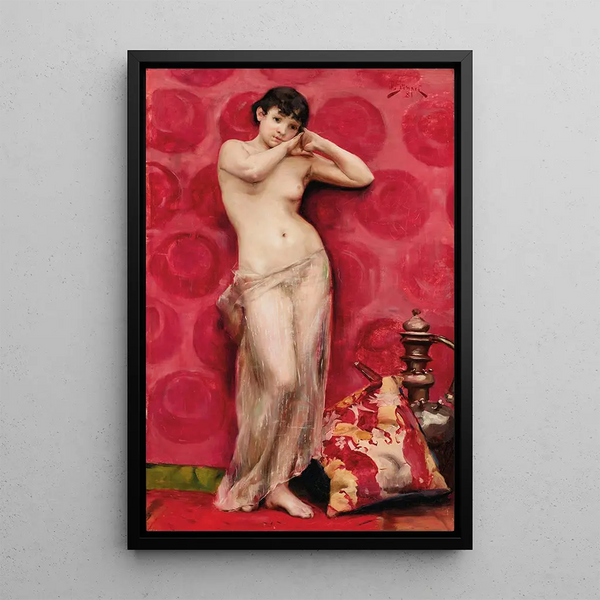 L'esclave - Julius LeBlanc Stewart — framed artwork on a wall