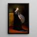 Portrait of Mrs. Francis Stanton Blake - Julius LeBlanc Stewart — framed artwork on a wall