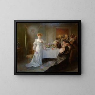Redemption - Julius LeBlanc Stewart — framed artwork on a wall