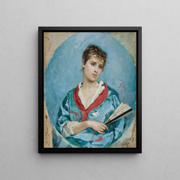 Rêverie - Julius LeBlanc Stewart — framed artwork on a wall