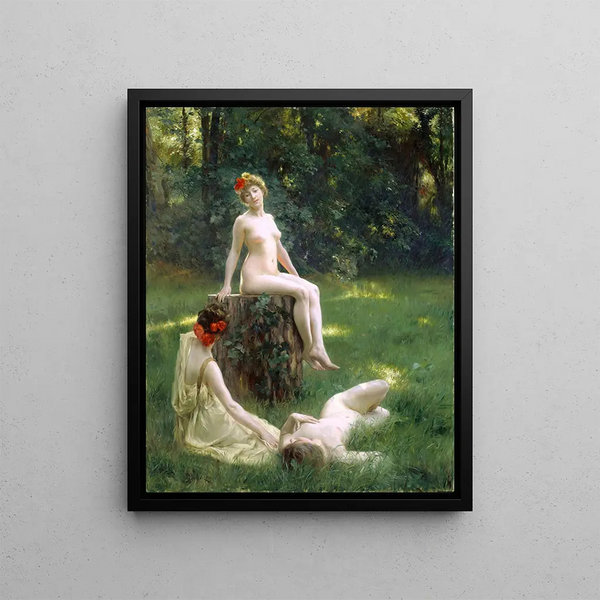 La Clairière - Julius LeBlanc Stewart — framed artwork on a wall
