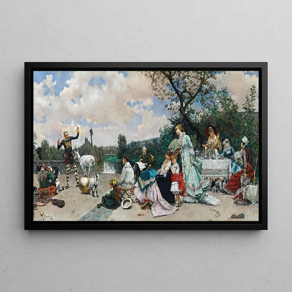 The Charlatan - Julius LeBlanc Stewart — framed artwork on a wall