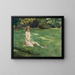 A nude on the lawn - Julius LeBlanc Stewart — framed artwork on a wall