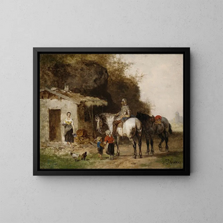 Rast - Julius Noerr — framed artwork on a wall
