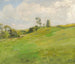 Landscape painting with trees on the horizon - Julius Paulsen — artwork view