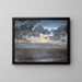 Summer Night at Tisvilde Beach - Julius Paulsen — framed artwork on a wall