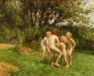Danse circulaire à Græsted - Julius Paulsen — artwork view
