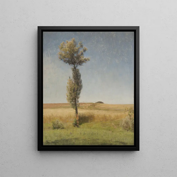 L'arbre - Julius Paulsen — framed artwork on a wall
