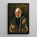 a sailor from the lost Franklin expedition - Julius Payer — framed artwork on a wall