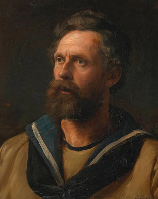 Julius Payer - Selbstbildnis Julius von Payer in Matrosenkleidung.webp