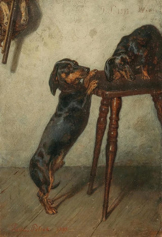 Teckels - Julius Pollak — artwork view