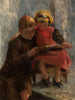 Study of Two Children - Julius Scholtz — artwork view