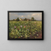Poppy Blossom - Julius Sergius Klever — framed artwork on a wall