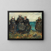 Women from Brittany - Julius Seyler — framed artwork on a wall