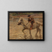 In the Bathtub - Julius Seyler — framed artwork on a wall
