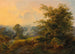 Landscape painting with figurative staffage - Julius Theodor Gruss — artwork view