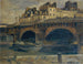 Landscape of Paris with the Pont Neuf - Julius Ullmann — artwork view