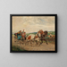 The Homecoming - Julius von Blaas — framed artwork on a wall