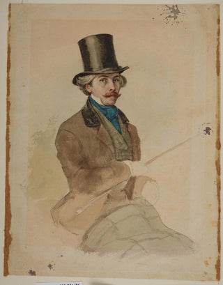 Juliusz Kossak - Portrait of Count Leon Rzewuski.webp