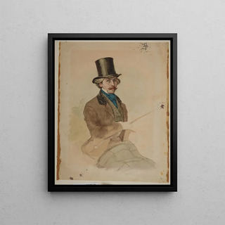 Juliusz Kossak - Portrait of Count Leon Rzewuski.webp