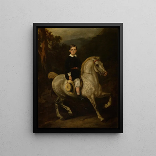 Juliusz Kossak - Portrait of General Haukes Son.webp