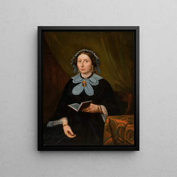 Alijda Antonia Proot 1809-1889 - Jurjen de Jong — framed artwork on a wall