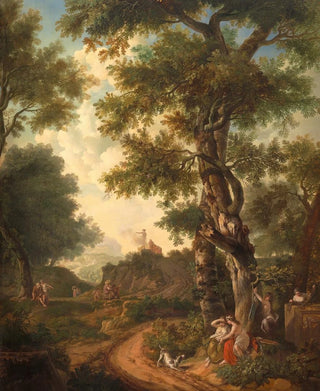Jurriaan Andriessen - Arcadisch landschap met reizigers.webp