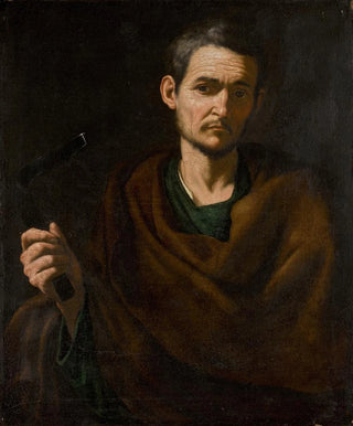 Jusepe de Ribera - Saint Philip HalfLength Holding A Crucifix.webp