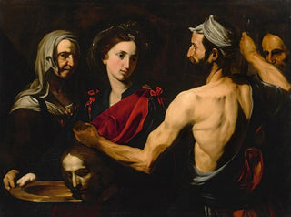 Salomé with the Head of Saint John the Baptist - Jusepe de Ribera — artwork view