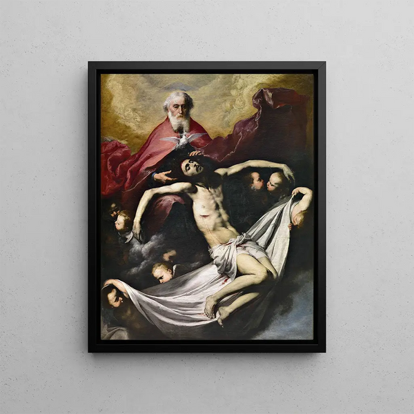 La Trinité - Jusepe de Ribera — framed artwork on a wall