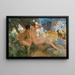 Spring by a Stream - Justin Édouard René Lelong — framed artwork on a wall