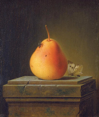 Justus Juncker - Still Life With Pear And Insects.webp