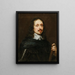 Portrait of Mattia de Médicis - Juste Sustermans — framed artwork on a wall