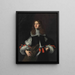 Portrait of Orazio Piccolomini - Juste Sustermans — framed artwork on a wall