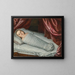 Portrait of Infant Cosimo III de' Medici in swaddling clothes - Juste Sustermans — framed artwork on a wall