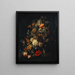 Still Life with Flowers - Juste van Huysum the Elder — framed artwork on a wall