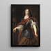 Kristina en Minerve - Juste van Egmont — framed artwork on a wall