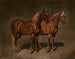 Two Horses - Józef Brodowski — artwork view