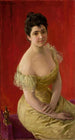 Portrait of a lady - Józef Męcina-Krzesz — artwork view