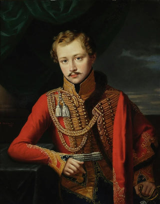 Jzef Oleszkiewicz - Portrait of an officer.webp