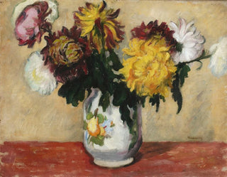 Chrysanthemums - Józef Pankiewicz — artwork view
