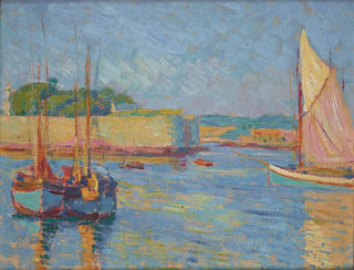 Port of Concarneau - Józef Pankiewicz — artwork view