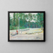Landscape painting of the surroundings of Kazimierz Lubelski - Józef Pankiewicz — framed artwork on a wall