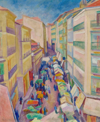 Jzef Pankiewicz - Street in Madrid.webp