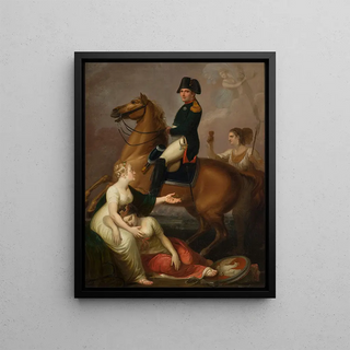 Jzef Peszka - Allegorical scene with Napoleon.webp