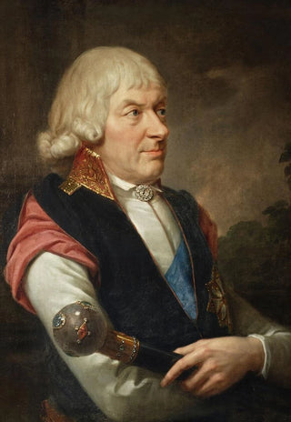 Portrait painting of Michał Kazimierz Ogiński 1728-1800, Hetman of the Duchy of Lithuania - Józef Pitschmann — artwork view