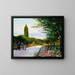 In the Garden - Józef Rapacki — framed artwork on a wall
